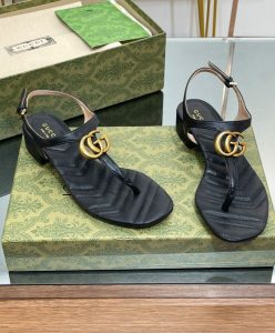 Gucci Womens Double G Sandal 674840-3