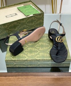 Gucci Womens Double G Sandal 674840-9