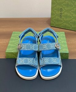 Gucci Womens Double G Sandal 771575-2