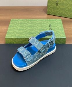 Gucci Womens Double G Sandal 771575-7