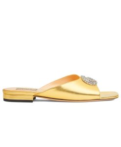 Gucci Womens Double G Slide Sandal 771586-1