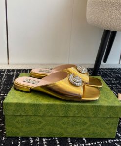 Gucci Womens Double G Slide Sandal 771586-5