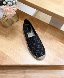 Gucci Womens GG Espadrille 776719 Black-5