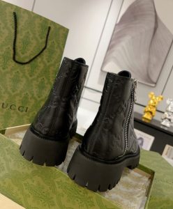 Gucci Womens GG Leather Boot 751712 Black-7
