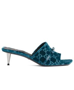 Gucci Womens GG Slide Sandal 764182-1