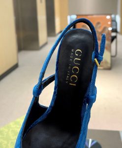 Gucci Womens GG Slingback Pump 762383-9