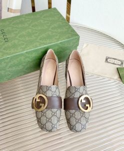 Gucci Womens Gucci Blondie Pump Coffee-2