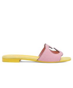 Gucci Womens Interlocking G Cut-Out Sandal 694451-1