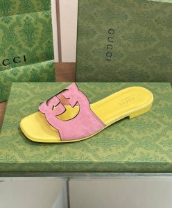 Gucci Womens Interlocking G Cut-Out Sandal 694451-8