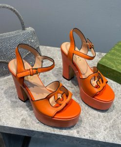 Gucci Womens Interlocking G Sandal 730022-5