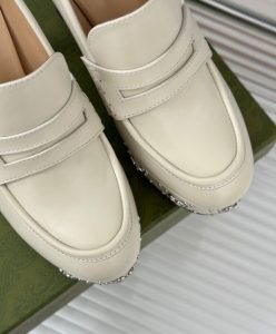 Gucci Womens Platform Loafer With GG Studs 759775-8