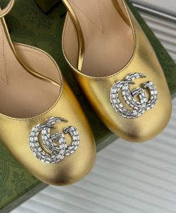 Gucci Womens Platform Pump With Double G 762386-8