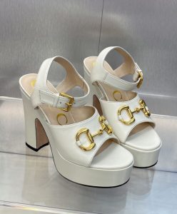 Gucci Womens Platform Sandal With Horsebit 674776-5