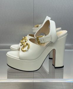 Gucci Womens Platform Sandal With Horsebit 674776-6