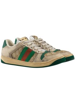 Gucci Womens Screener GG sneaker 546551 Green-1
