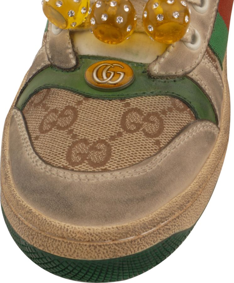 Gucci Womens Screener GG sneaker 546551 Green-5