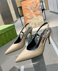 Gucci Womens Slingback Heeled Pump 762378-2