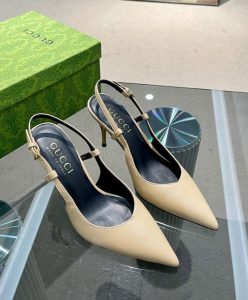 Gucci Womens Slingback Heeled Pump 762378-3