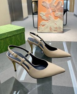 Gucci Womens Slingback Heeled Pump 762378-4