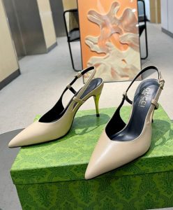 Gucci Womens Slingback Heeled Pump 762378-5
