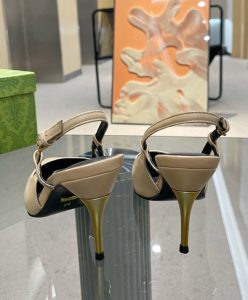 Gucci Womens Slingback Heeled Pump 762378-7