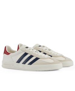 Gucci x adidas Unisex Gazelle Sneaker 707861 Cream-1