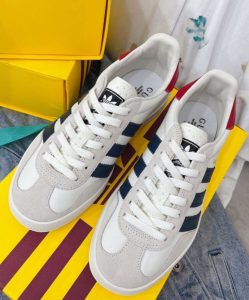 Gucci x adidas Unisex Gazelle Sneaker 707861 Cream-2