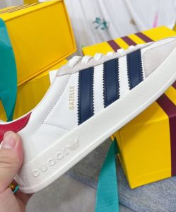Gucci x adidas Unisex Gazelle Sneaker 707861 Cream-7