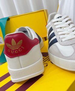 Gucci x adidas Unisex Gazelle Sneaker 707861 Cream-8