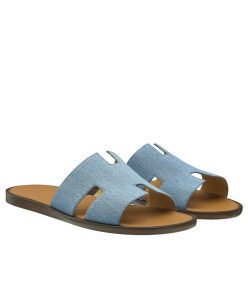 Hermes Mens Izmir Sandal Blue-1