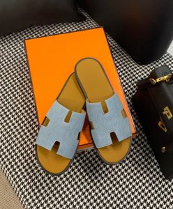 Hermes Mens Izmir Sandal Blue-5