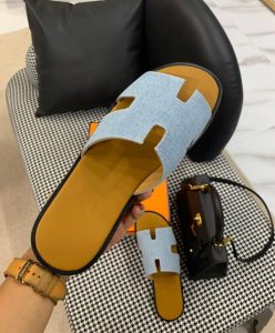 Hermes Mens Izmir Sandal Blue-9