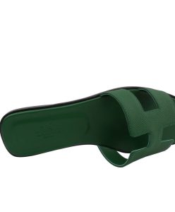 Hermes Oran Sandal Green-3