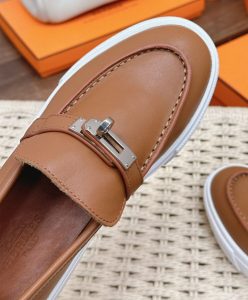 Hermes Womens Game Slip-on Sneaker Coffee-7