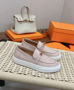 Hermes Womens Game Slip-on Sneaker Pink-4