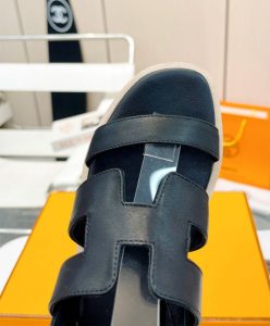 Hermes Womens Havane 30 Sandal Black-8