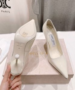 Jimmy Choo Womens Ixia 95 White-10