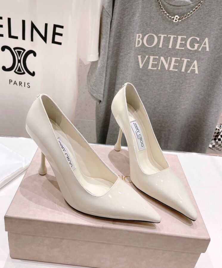 Jimmy Choo Womens Ixia 95 White-3