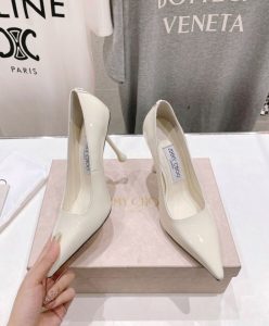 Jimmy Choo Womens Ixia 95 White-4