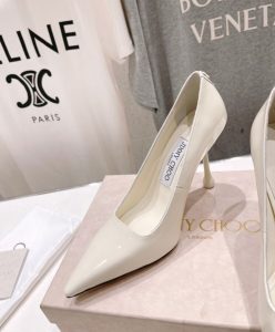 Jimmy Choo Womens Ixia 95 White-7