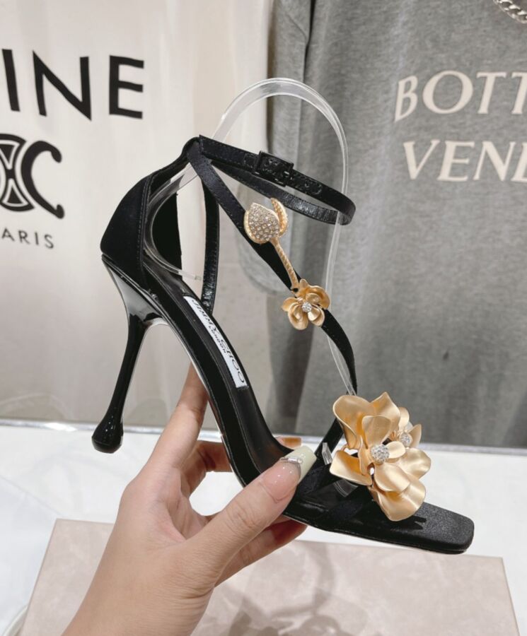 Jimmy Choo Womens Zea 95 Black-5