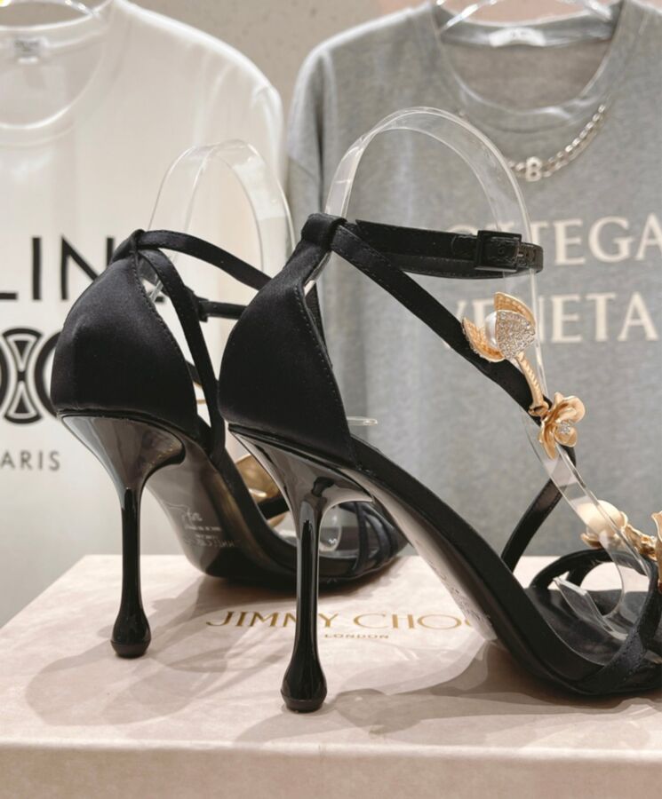 Jimmy Choo Womens Zea 95 Black-7