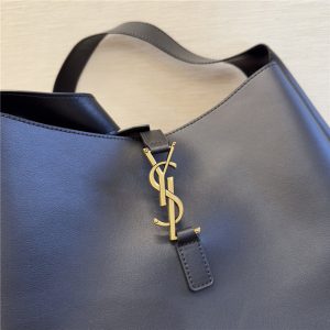 LE 5 A 7 Supple Large 753837 Black Smooth Leather-5.jpg