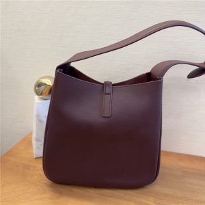 LE 5 A 7 Supple Small 713938 Burgundy Grained Leather-3.jpg