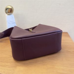 LE 5 A 7 Supple Small 713938 Burgundy Grained Leather-4.jpg