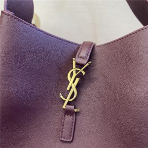 LE 5 A 7 Supple Small 713938 Burgundy Grained Leather-5.jpg