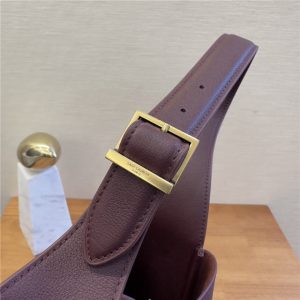 LE 5 A 7 Supple Small 713938 Burgundy Grained Leather-6.jpg