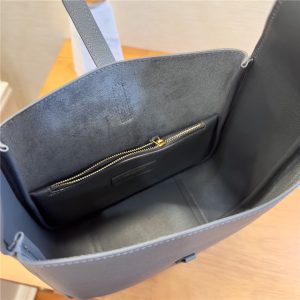 LE 5 A 7 Supple Small 713938 Grey Grained Leather-9.jpg