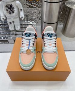 Louis Vuitton Unisex LV Trainer Sneaker 1ACEFZ 1ACEGH-2