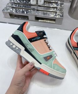 Louis Vuitton Unisex LV Trainer Sneaker 1ACEFZ 1ACEGH-4